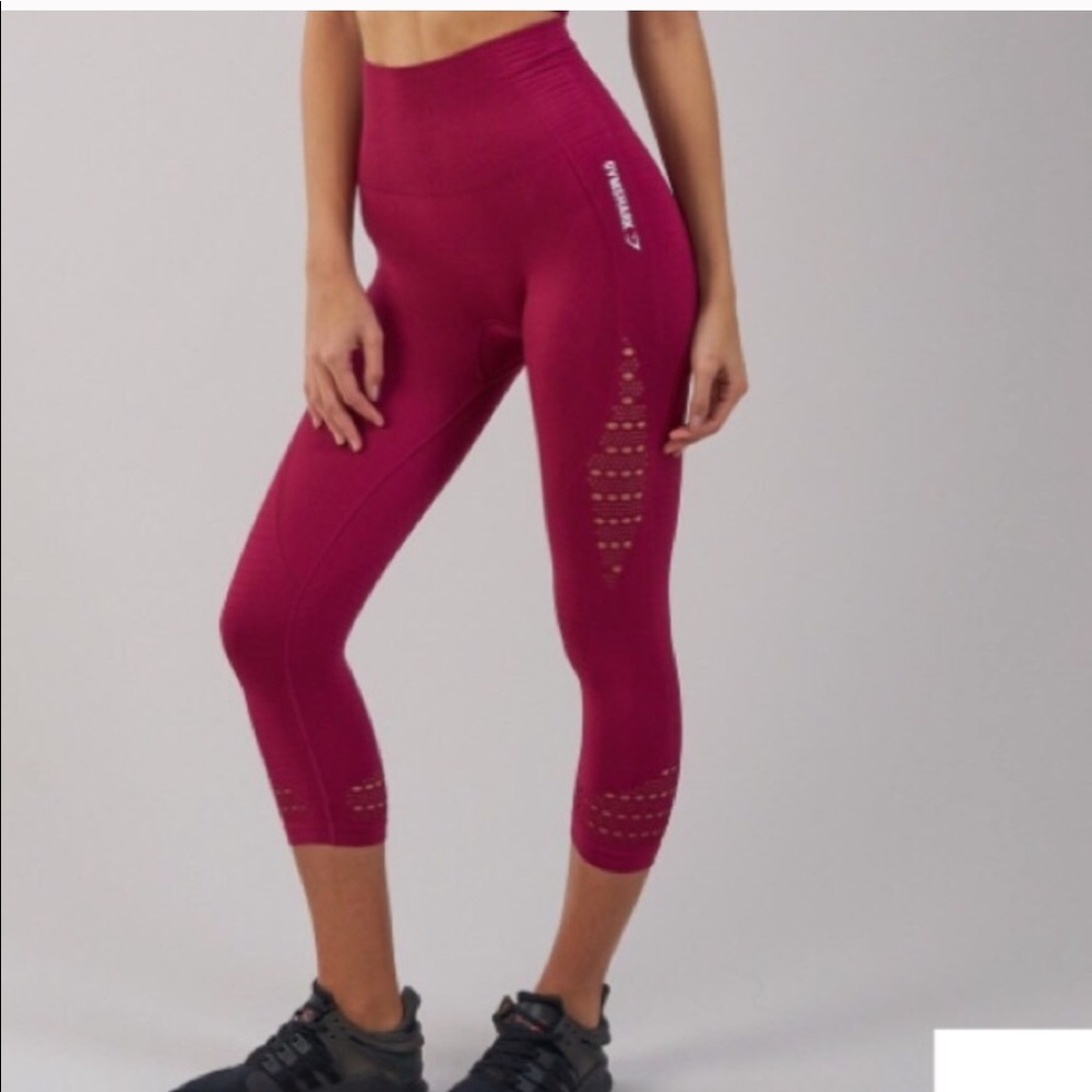 Gymshark original Seamless cropped leggings